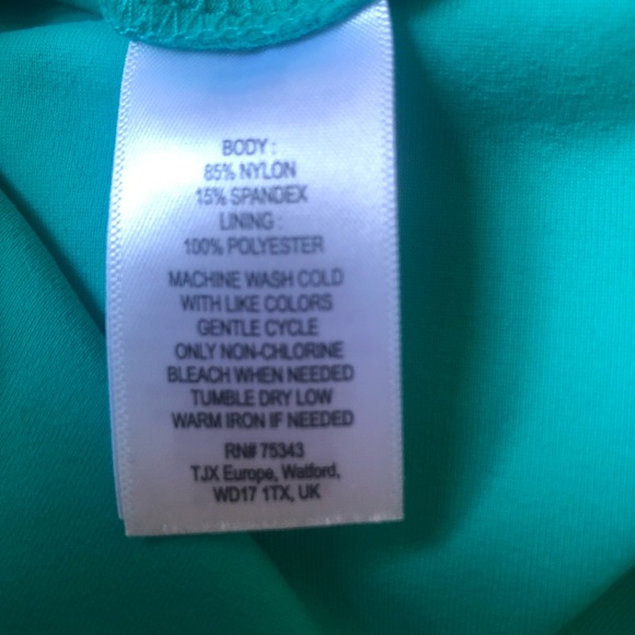 ❤️Cynthia Rowley Teal Dress Sleeveless Small - Picture 4 of 6